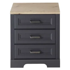 Pharao24 Schreibtisch mit Rollcontainer Luoton><noscript><img width=