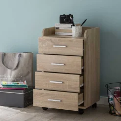 Büroschränke|Aktenschränke*Pharao24 Schreibtisch Rollcontainer Pyrona