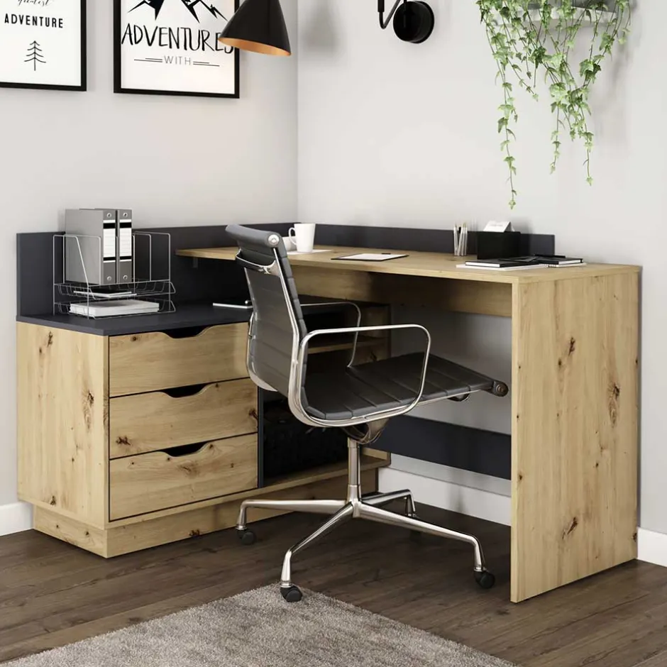 Pharao24 Schreibtischecke Centurion> Computertische|Jugendschreibtische