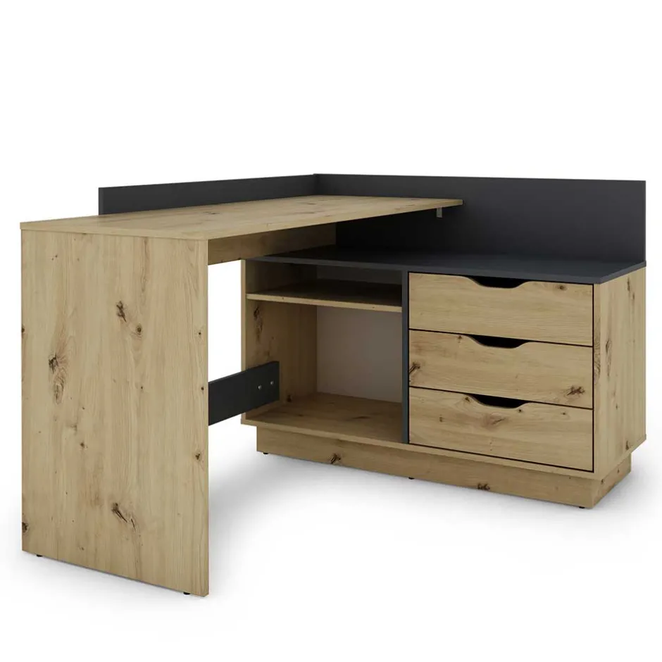 Pharao24 Schreibtischecke Centurion> Computertische|Jugendschreibtische