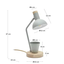 Pharao24 Schreibtischlampe Tambrana><noscript><img width=