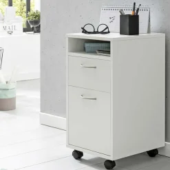 Büroschränke|Aktenschränke*Pharao24 Schreibtischrollcontainer Salverna