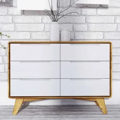 Pharao24 Schubkasten Kommode Triancova> Schlafzimmerkommoden|Schubkastenkommoden