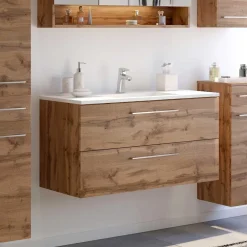 Waschbeckenunterschränke*Pharao24 Schubkasten Waschtisch Dolveran