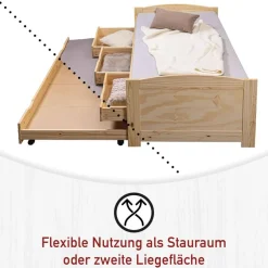 Jugendbetten|Funktionsbetten*Pharao24 Schubkastenbett Vultaco