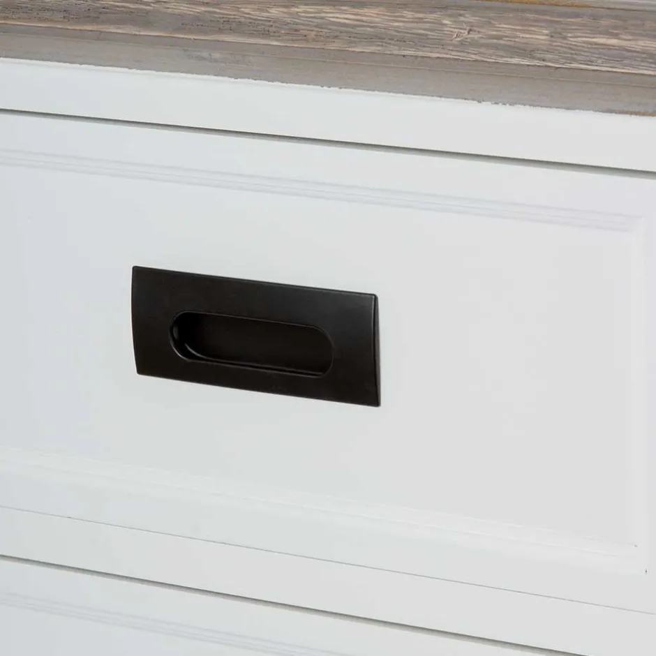 Massivholz Kommoden|Flurkommoden*Pharao24 Schubkastenkommode Eminia