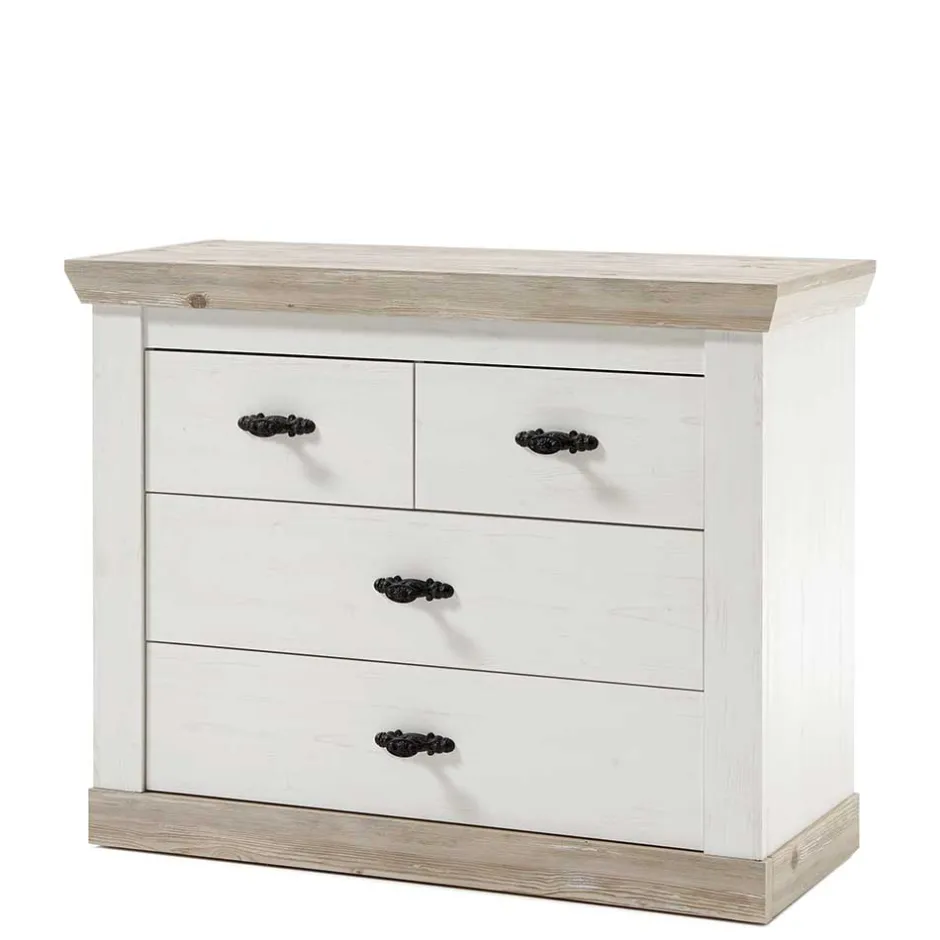 Pharao24 Schubkastenkommode Flurencina> Küchenkommode|Wohnzimmerkommoden