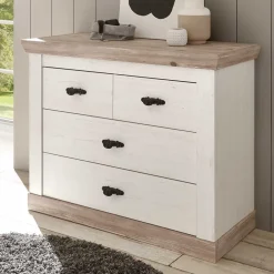 Pharao24 Schubkastenkommode Flurencina> Küchenkommode|Wohnzimmerkommoden