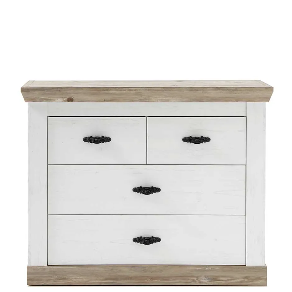 Pharao24 Schubkastenkommode Flurencina> Küchenkommode|Wohnzimmerkommoden