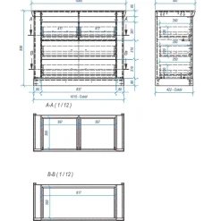 Pharao24 Schubkastenkommode Flurencina><noscript><img width=