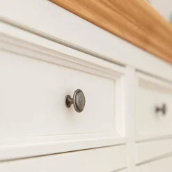 Massivholzmöbel|Küchenkommode*Pharao24 Schubkastenkommode Renero