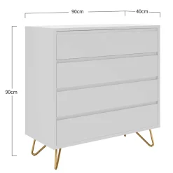 Flurkommoden|Schlafzimmerkommoden*Pharao24 Schubkastenkommode Sonoro