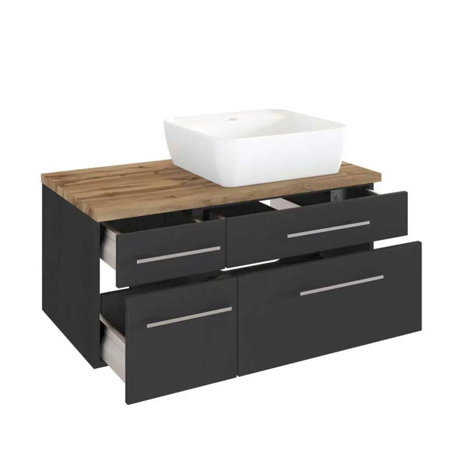 Waschbeckenunterschränke*Pharao24 Schubladen Waschtisch Hayos