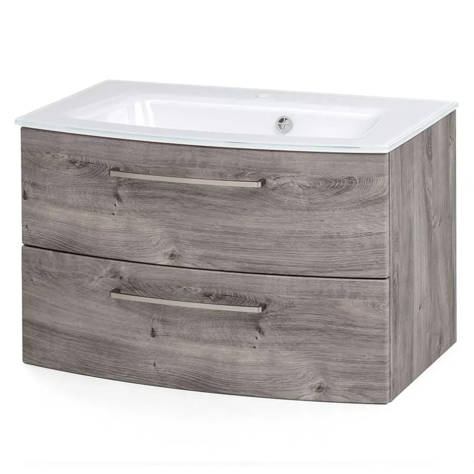 Pharao24 Schubladen Waschtisch Isdrina> Waschbeckenunterschränke