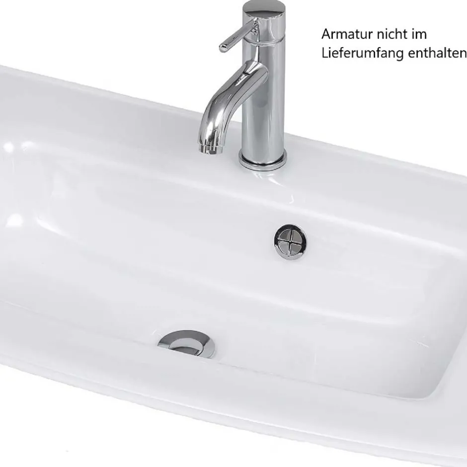 Pharao24 Schubladen Waschtisch Isdrina> Waschbeckenunterschränke