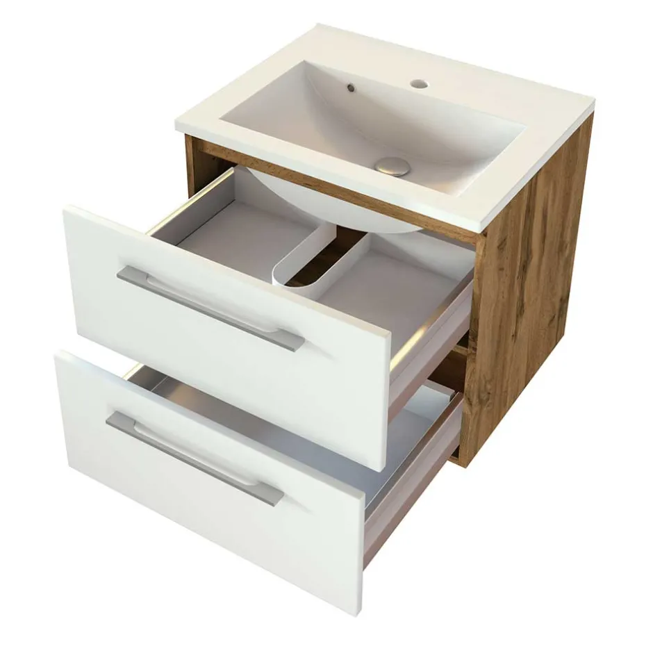 Waschbeckenunterschränke*Pharao24 Schubladen Waschtisch Vidorella