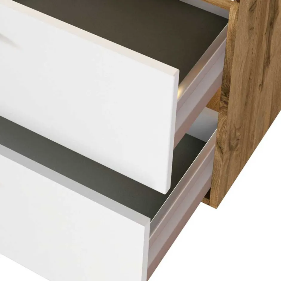 Waschbeckenunterschränke*Pharao24 Schubladen Waschtisch Vidorella