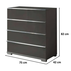 Schlafzimmerkommoden|Schubkastenkommoden*Pharao24 Schubladenkommode Boplaroma