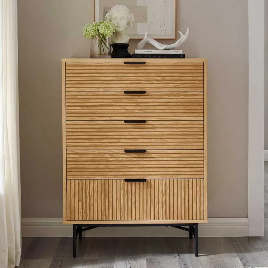 Flurkommoden|Schlafzimmerkommoden*Pharao24 Schubladenkommode Durian