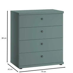 Küchenkommode|Wohnzimmerkommoden*Pharao24 Schubladenkommode Forjan