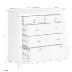 Pharao24 Schubladenkommode Movay><noscript><img width=