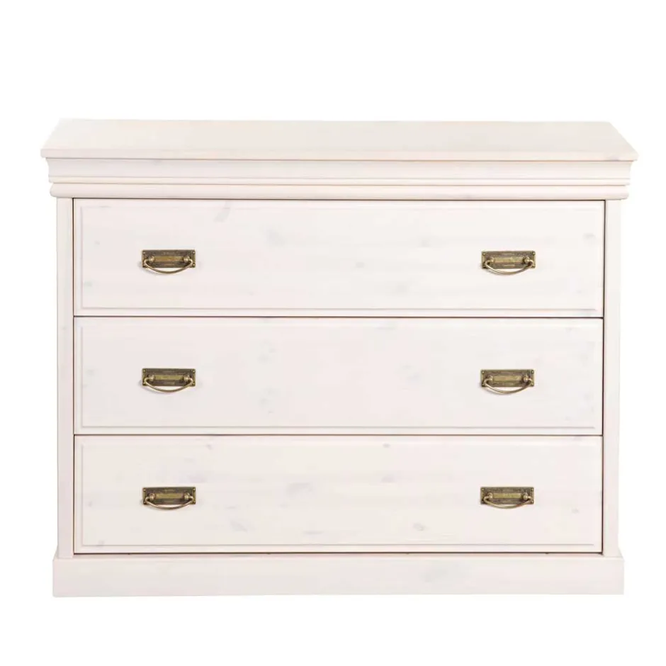 Massivholzmöbel|Küchenkommode*Pharao24 Schubladenkommode Pigaro