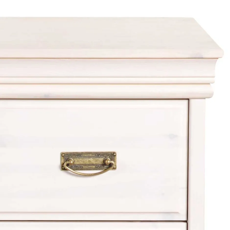 Massivholzmöbel|Küchenkommode*Pharao24 Schubladenkommode Pigaro