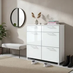 Schuhschränke|Schuhkipper*Pharao24 Schuh Klappenschrank Gabadoza