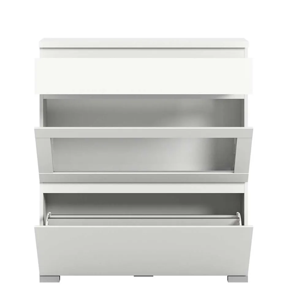 Pharao24 Schuh Klappschrank weiß Filicudio> Schuhschränke|Schuhkipper