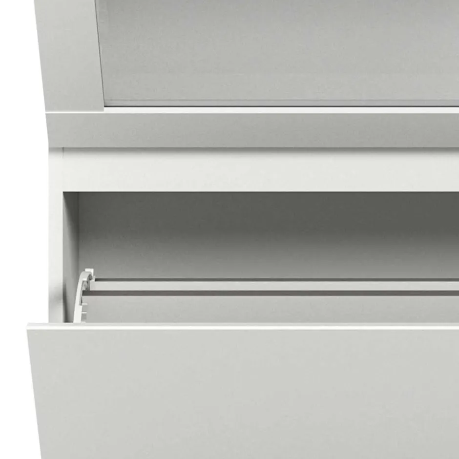 Pharao24 Schuh Klappschrank weiß Filicudio> Schuhschränke|Schuhkipper