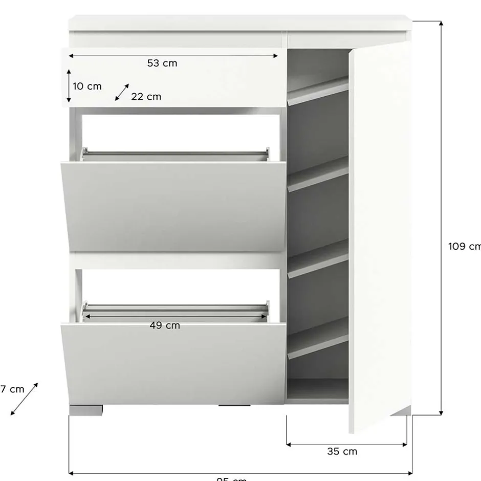 Schuhschränke*Pharao24 Schuh Schrank Houstna