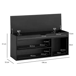 Garderobenbänke|Truhenbänke*Pharao24 Schuhbank Filios