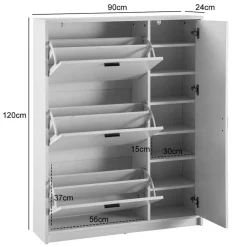 Schuhschränke*Pharao24 Schuhgarderobe Zenna