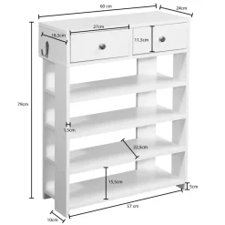 Schuhregale*Pharao24 Schuhregal Zora