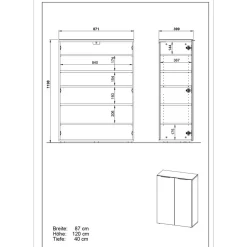Pharao24 Schuhschrank Anita><noscript><img width=