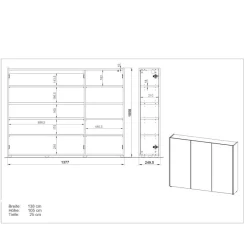 Schuhschränke*Pharao24 Schuhschrank Carins