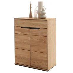 Pharao24 Schuhschrank teilmassiv Sisam> Highboards|Highboards