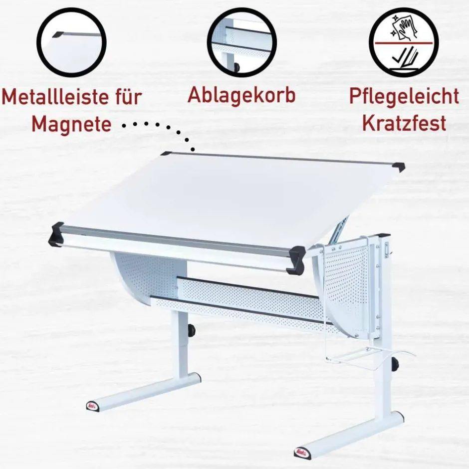 Kinderschreibtische*Pharao24 Schulkinder Schreibtisch Heat