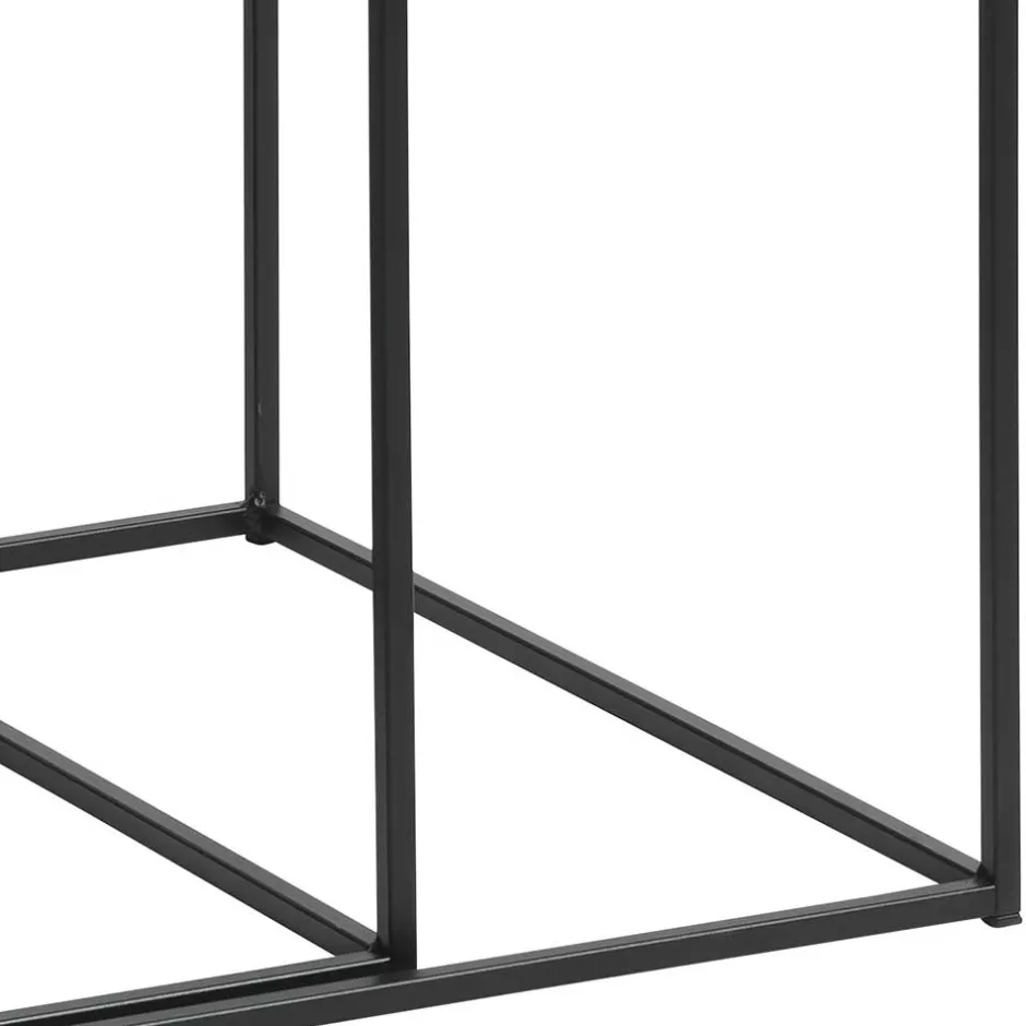 Pharao24 Schwarze Beistelltische Sofa Secionas> Wohnzimmertisch|Beistelltische