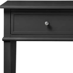 Wohnzimmertisch|Konsolentische*Pharao24 Schwarze Tischkonsole Quado