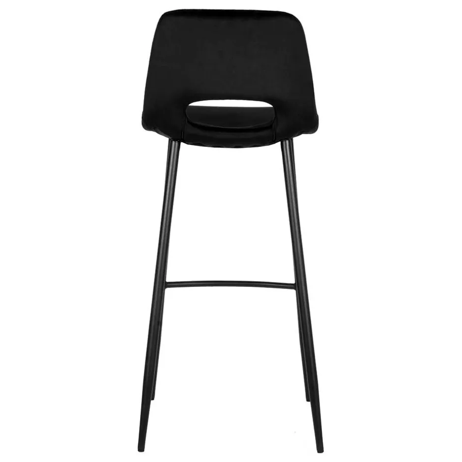 Pharao24 Schwarzer Barstuhl Set Plexino> Barmöbel|Hocker