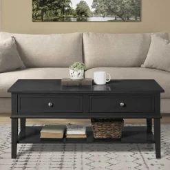 Pharao24 Schwarzer Couchtisch Suri> Wohnzimmertisch|Couchtische