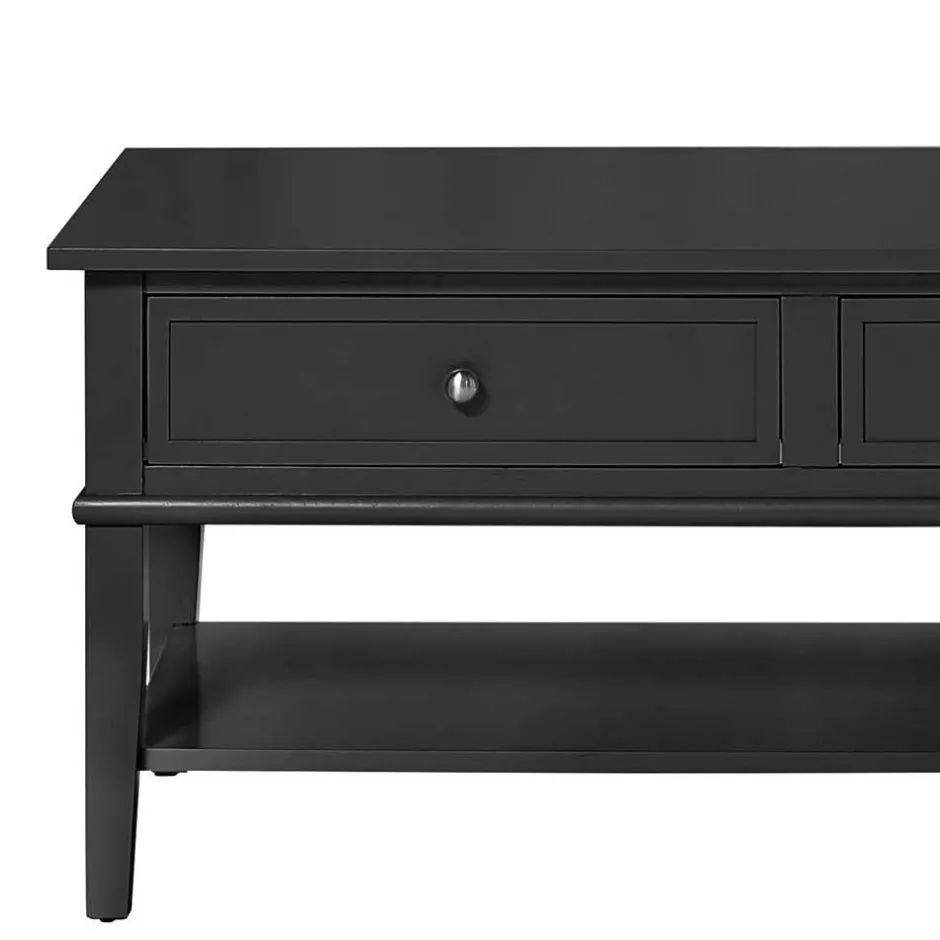 Pharao24 Schwarzer Couchtisch Suri> Wohnzimmertisch|Couchtische