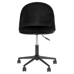 Bürostuhl*Pharao24 Schwarzer Drehstuhl Naviron