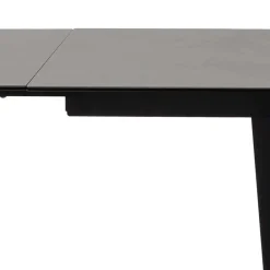 Küchentisch|Ausziehtische*Pharao24 Schwarzer Esszimmertisch Waving