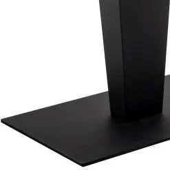 Küchentisch|Ausziehtische*Pharao24 Schwarzer Esszimmertisch Waving