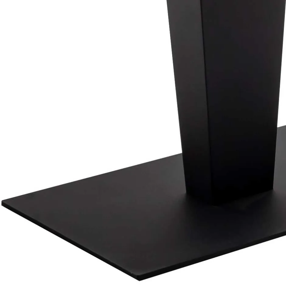 Küchentisch|Ausziehtische*Pharao24 Schwarzer Esszimmertisch Waving