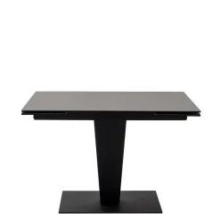 Küchentisch|Ausziehtische*Pharao24 Schwarzer Esszimmertisch Waving