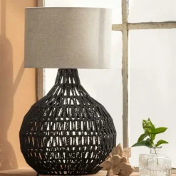 Pharao24 Schwarzer Lampenfuss Levetreal><noscript><img width=