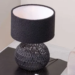 Pharao24 Schwarzer Lampenfuss Levetreal><noscript><img width=